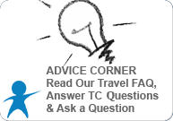 Advice Corner Read Our Travel FAQ, Answer TC questions & Ask a Questions