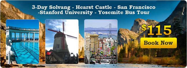 Solvan, Hearst Castle & San Francisco tour
