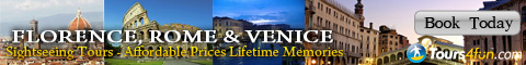 Florence, Rome & Venice Tours
