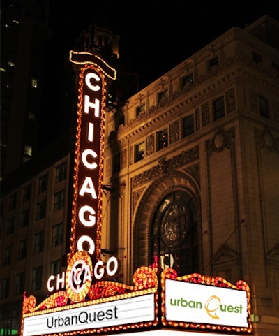 Theatre District Urban Quest in Chicago, Illinois