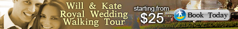 William & Kate Royal Wedding Walking Tour