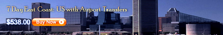 7 Day East Coast: US with Airport Transfers (First Class)
