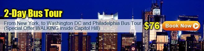 2-Day Bus Tour From New York to Washington DC and Philadelphia Bus Tour (Special Offer WALKING inside Capitol Hill)
2-Day Bus Tour From New York to Washington DC and Philadelphia Bus Tour (Special Offer WALKING inside Capitol Hill)