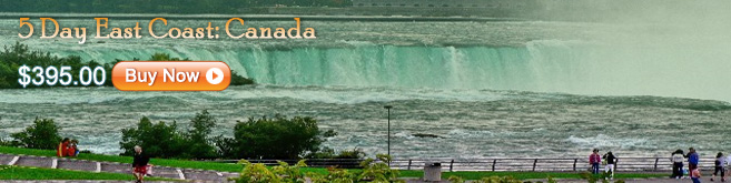 5 Day East Coast: Canada (Budget Friendly)