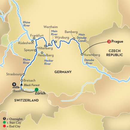 Christmastime Zurich To Prague