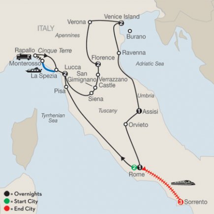 Italian Treasures with Sorrento