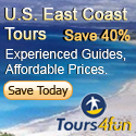 Discount East Coast Tour Packages