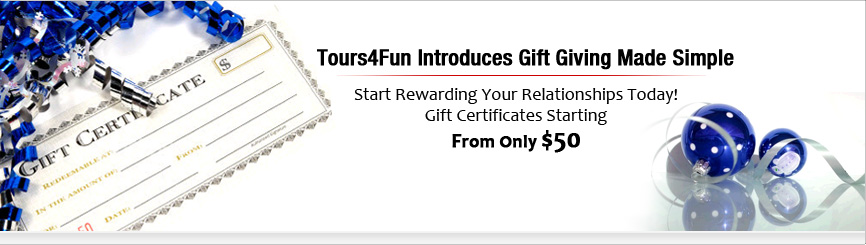 Tours4fun Gift Certificates