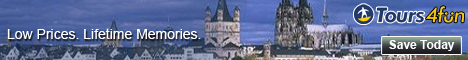 Escorted European Tours 40% Off!