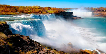 See the spectacular power of Niagara Falls, and take in the views of gorgeous Canada!