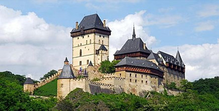 Take a bike ride through the Prague countryside and see the spectacular Karlstejn Castle!