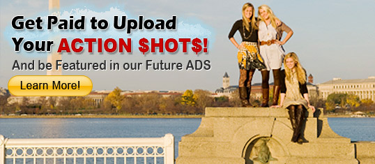 Get Paid to Upload Your Action Shots!