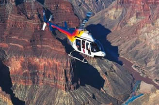 Helicopter tour over the Grand Canyon�