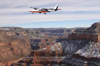 Climb aboard a scenic airplane and take in the sensational beauty of the Grand Canyon