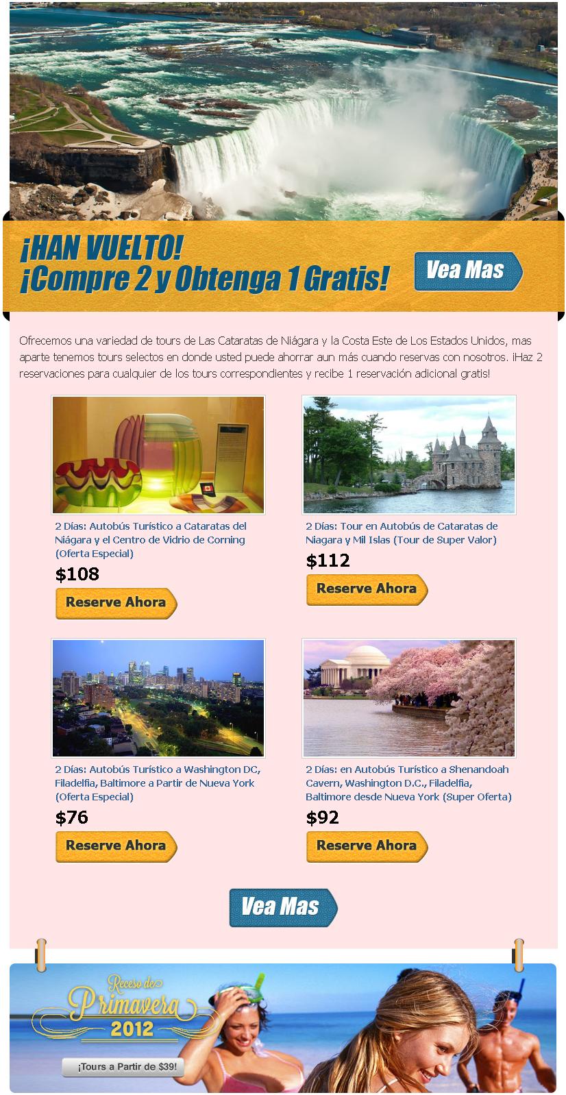 Excursiones, Paquetes de Viaje y Excursiones de Tours4Fun.es