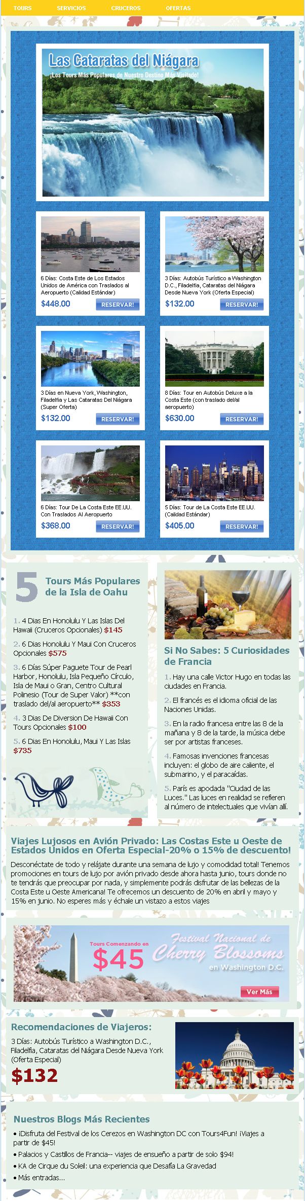 Excursiones, Paquetes de Viaje y Excursiones de Tours4Fun.es