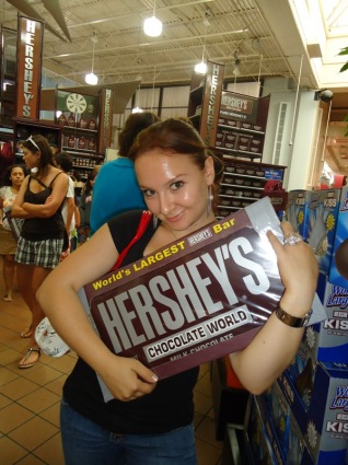 Hershey chocolate world