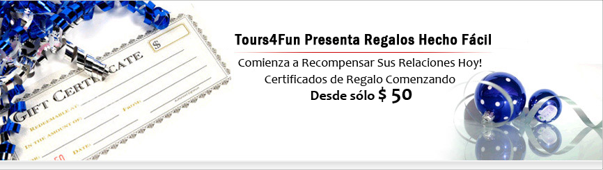 Tours4fun Gift Certificates