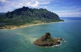 The Hidden Oahu Helicopter and Navatek Sunset Cruise with Buffet Dinner