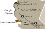 Redwoods, Wine Country & Yosemite