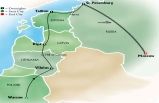 Warsaw, The Baltics & Russia