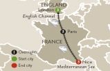 London, Paris & Nice