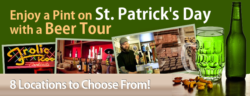 Enjoy a Pint on St. Patrick's Day with a Beer Tour