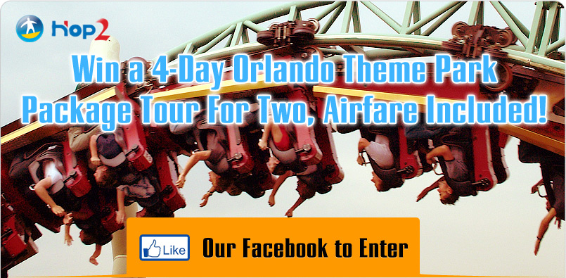 Win a 4-Day Orlando Theme Park Package Tour For Two, Airfare Included!