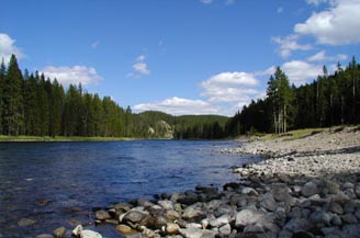 Beautiful Yellowstone Lake 